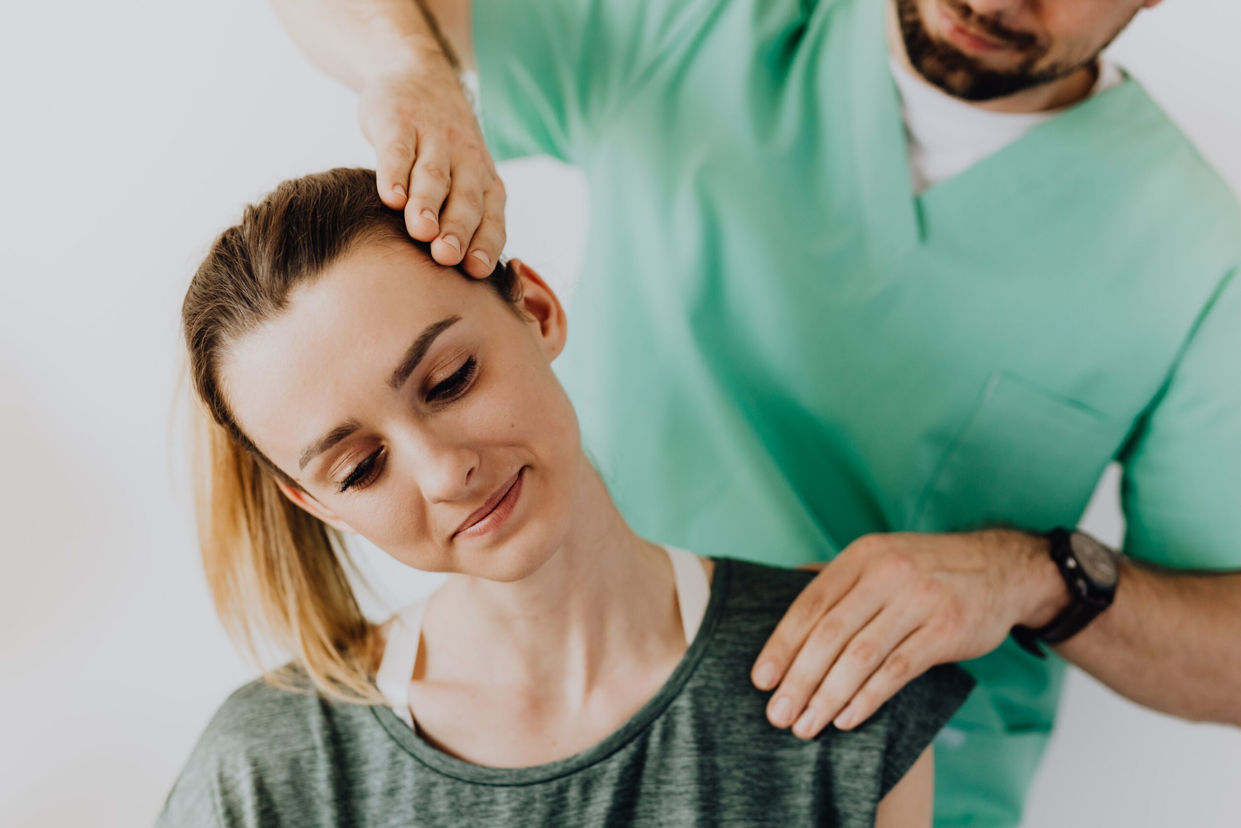 Medizinische Massage im Unternehmen und in der Praxis.